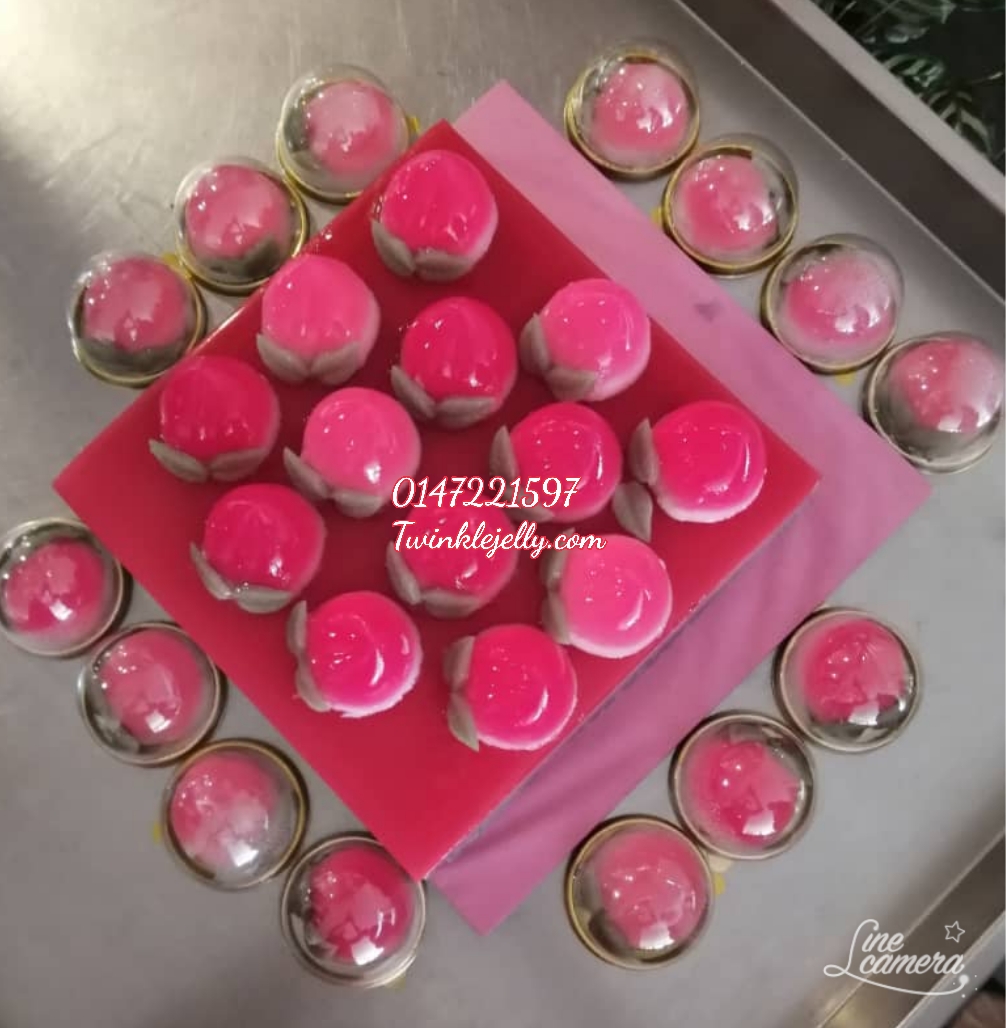 Longevity 10 inches Rainbow Jelly Cake